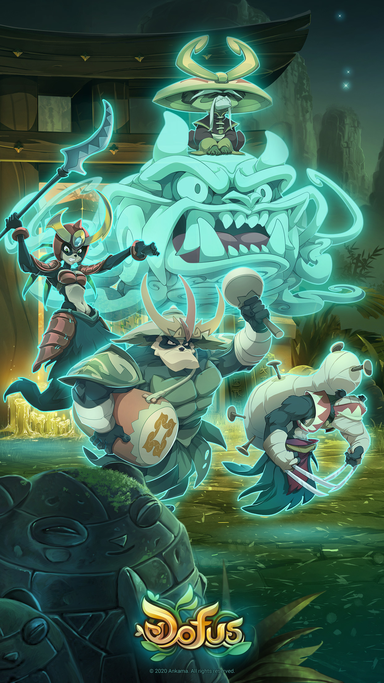 Dungeon Dofus Team Ghost - Adventure Wallpaper